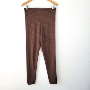 Hatch The Before, During & After Legging size S Black Brown Houndstooth